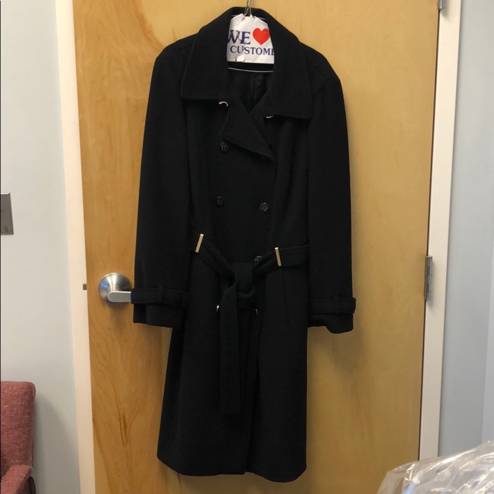 Calvin Klein double breasted wool winter coat